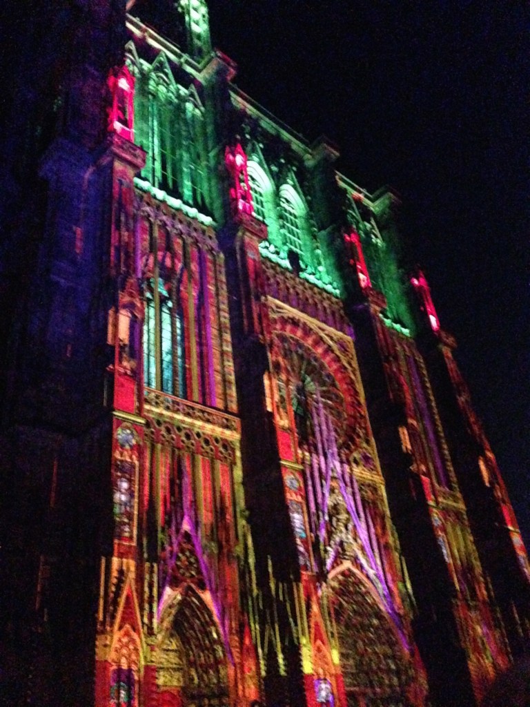 Notre Dame Light Show